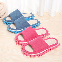 Open Toe Mopping Slippers Slip On Shoes