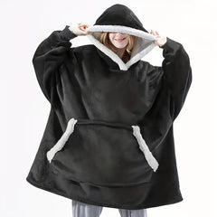 Oversized Wearable Blanket Hoodie for Women and Men