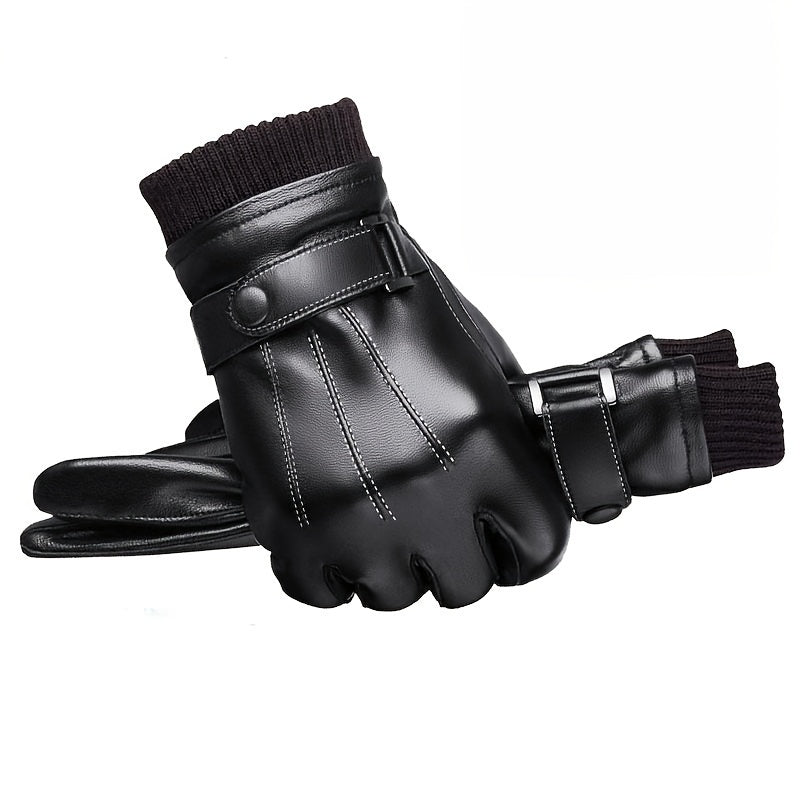 Men's Ski Gloves Windproof Waterproof Anti-slip Touch Screen Winter Sports