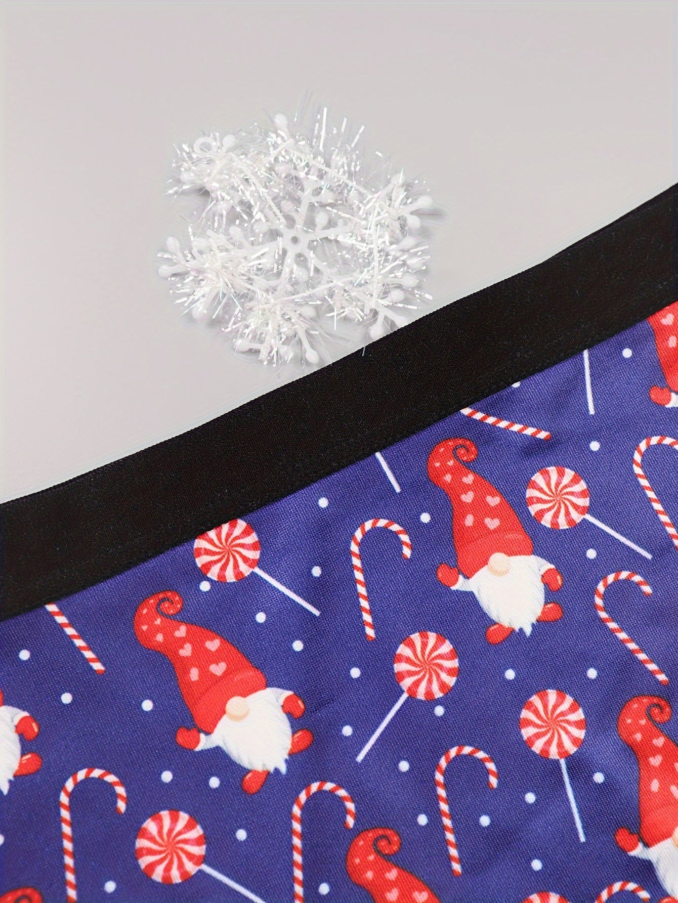 3 Pack Plus Size Christmas Panties Set Women's Plus Size