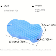 Exfoliating Body Scrubber Sponge for Bath Cleaning Shower Brush