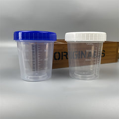 Plastic Measuring Cup With Lid 120ml Clear Scale Bait Box