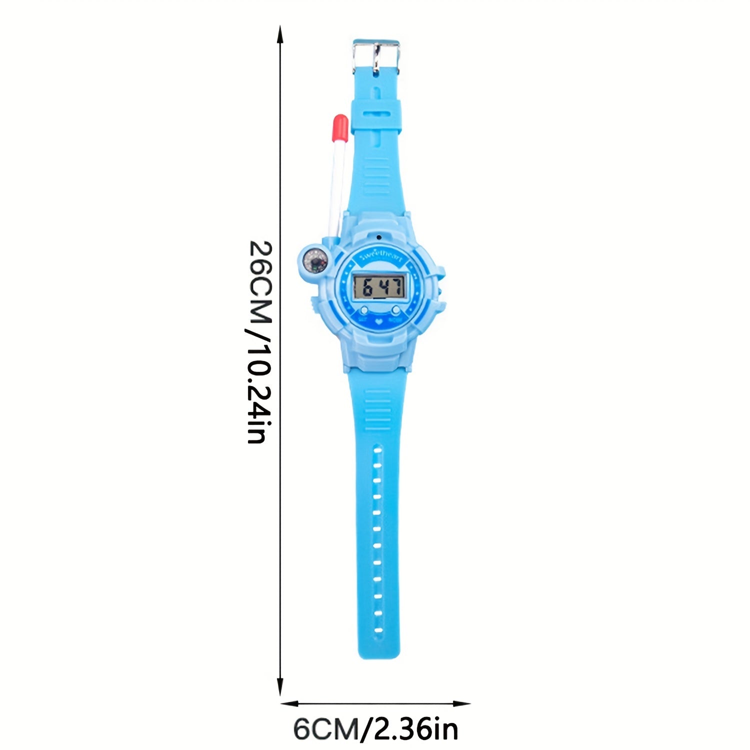 Cartoon Electronic Watch Rechargeable Silicone Watch for Kids