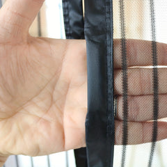 36pcs Magnetic Door Screen Fly Screen Curtains with Loop and Hook Full Frame