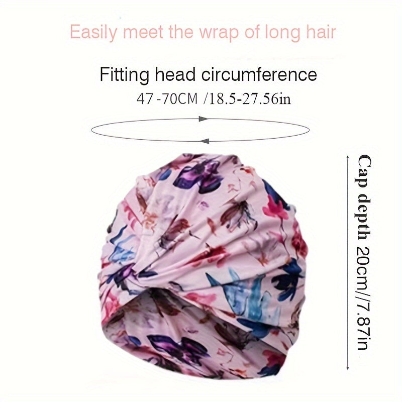 Patterned Leisure Sports Swim Cap - Non slip