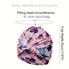 Patterned Leisure Sports Swim Cap - Non slip