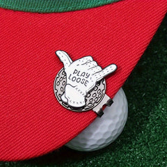 Magnetic Golf Ball Marker w/ Hat Clip Iron Accessory for Men - Golf Gift