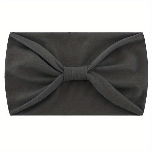 Solid Headband Elastic Wide Cloth Headband For Sports Yoga Daily Use