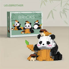 Panda Brick Set 2800pcs Micro Bead Building Blocks Toy Figurine Collectible