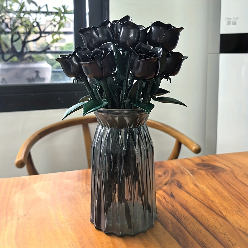 Roses Block Toys Decorative Flower Building Toys 1000 pcs