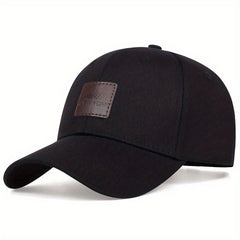 Men's YORK Leather Label Baseball Cap