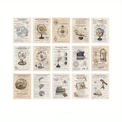 30 Retro Plant Material Packs - DIY Decorations