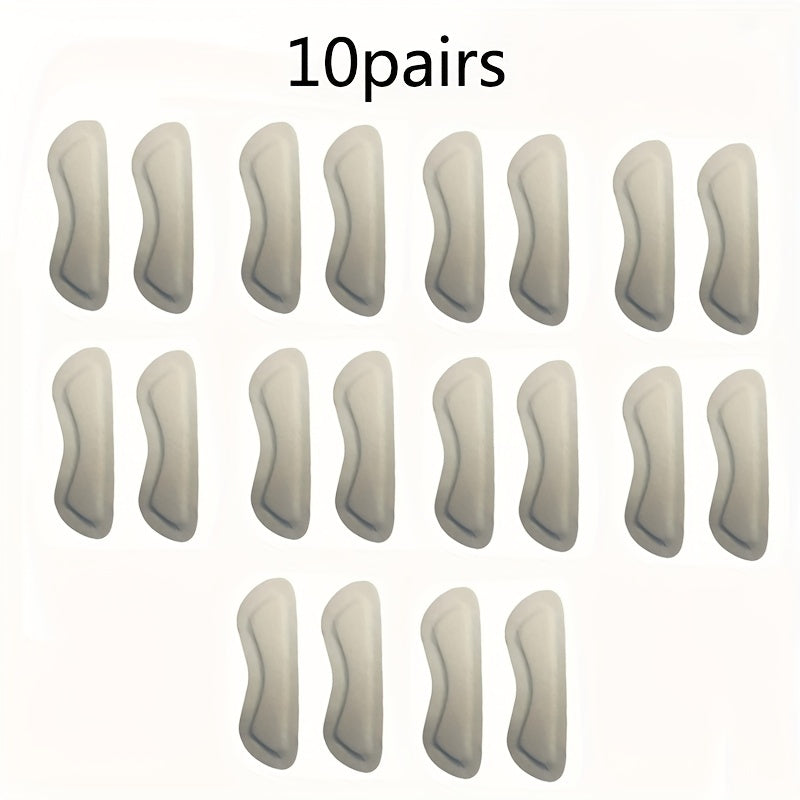 10pairs Heel Anti-wear Pads for Pain Relief
