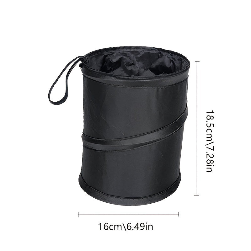 Car Trash Can Hanging Garbage Bin Multifunctional Storage Bucket