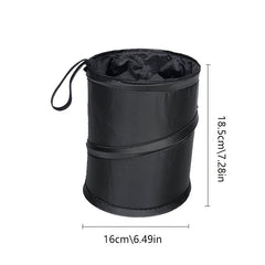 Car Trash Can Hanging Garbage Bin Multifunctional Storage Bucket