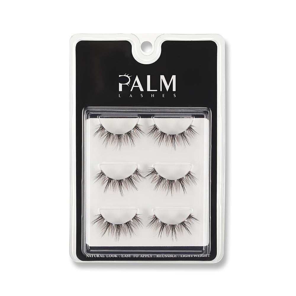 Natural Look Faux Mink False Eyelashes