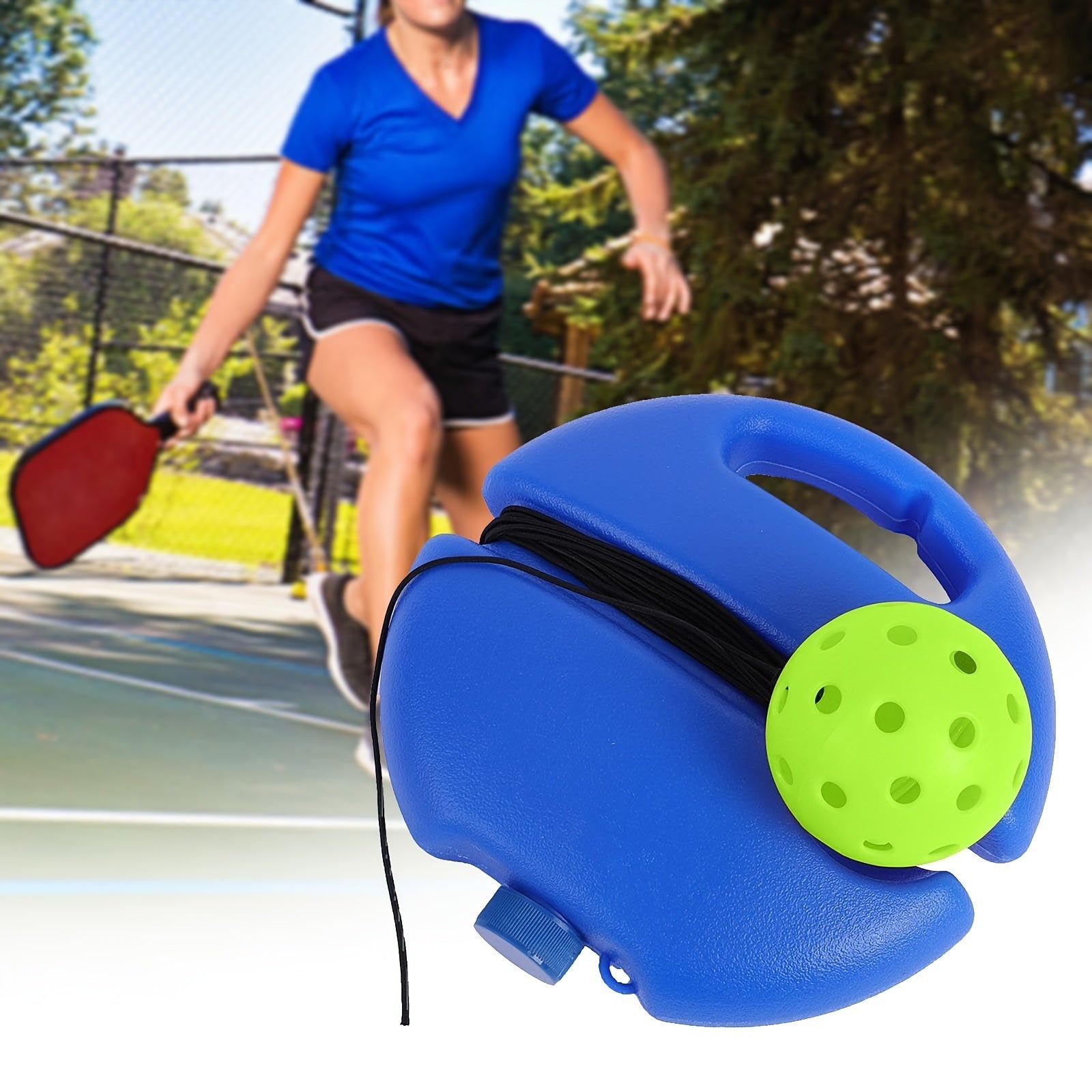 Pickleball Rebound Practice Ball With 40 Holes - Solo Training