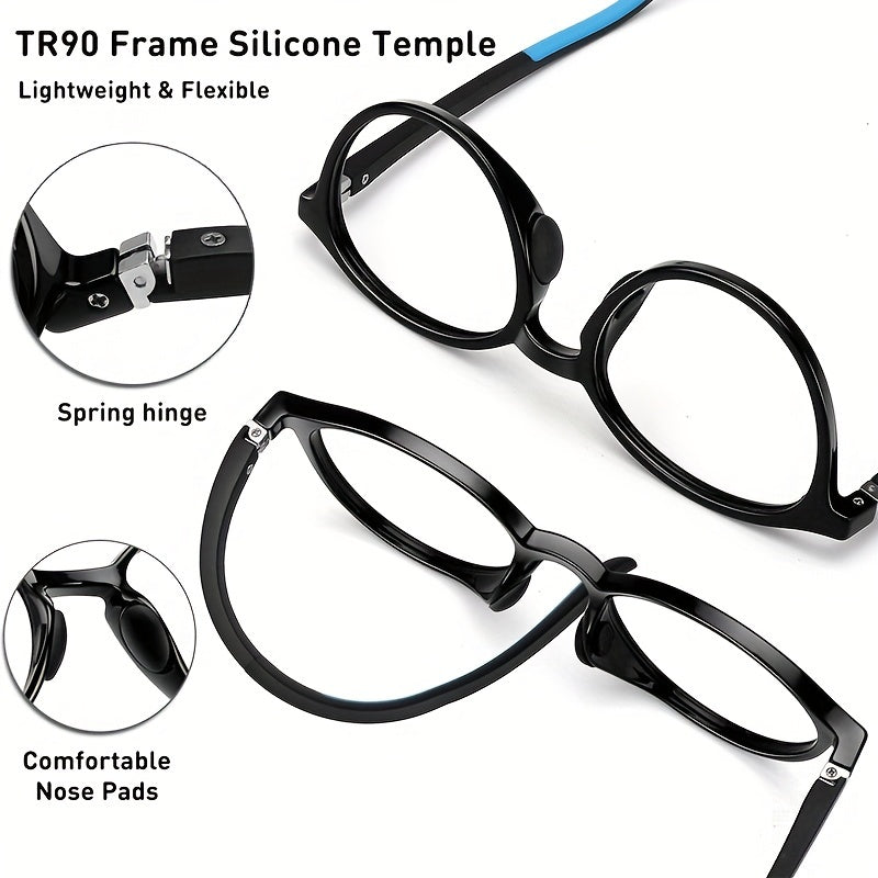 Girls Anti Light TR90 Sports Glasses