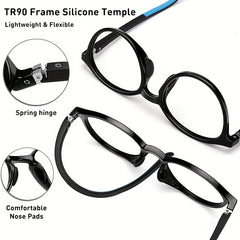 Girls Anti Light TR90 Sports Glasses