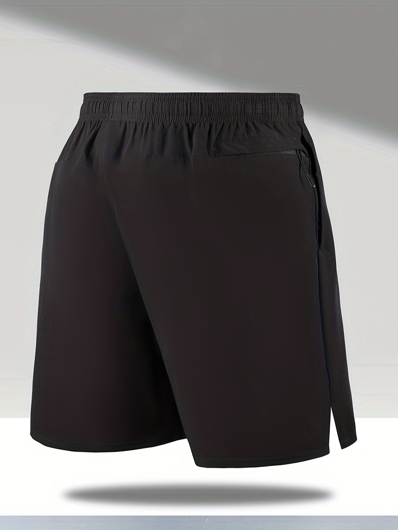Men's Quick Drying Comfy Shorts Drawstring Zipper Pockets