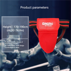Breathable Crotch Guard for Boxing Sanda Taekwondo
