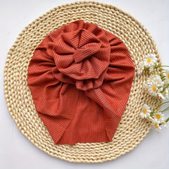 Baby Spring Summer Thin Headband Soft Big Flower Baby Hat For Newborns
