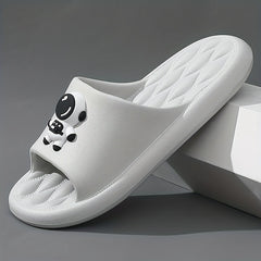 Men's Cartoon Printed Slides Non Slip Slippers