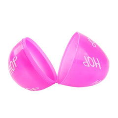 12pcs Printed Plastic Easter Eggs Fillable Basket Fillers