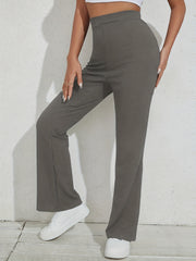 Women's High Waist Flare Pants for Spring & Summer & Fall