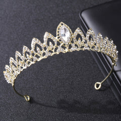 Rhinestone Crown Hairband Headband Party Princess Tiara Wedding