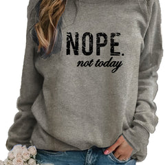 Letter Print Pullover Sweatshirt Casual Long Sleeve Crew Neck Sweatshirt