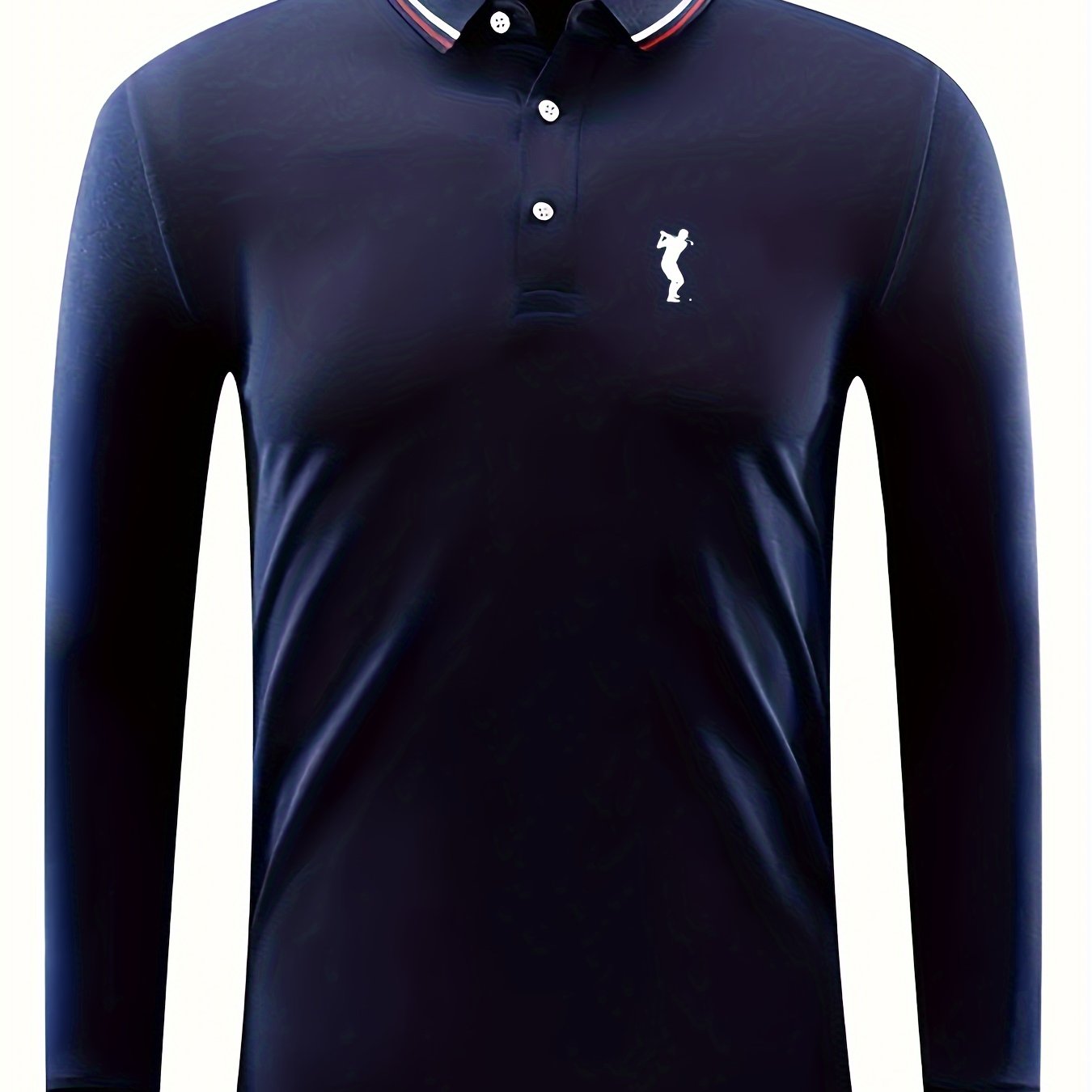 Men's Long Sleeve Lapel Sports Shirt - Spring Fall Winter