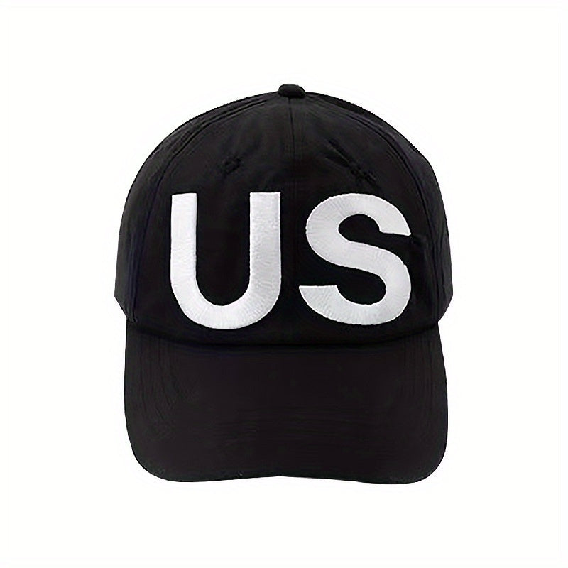 US Embroidery Baseball Cap Adjustable Couple Dad Hats Hip Hop Unisex Sun Hats
