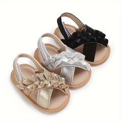 Breathable Open Toe Sandals for Baby Girls Lightweight Anti Slip Sandals