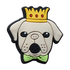 20pcs Dog Shoe Charms for Clogs Jibtz Bubble Slides Sandals PVC Accessories