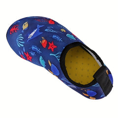 Unisex Kids Water Shoes Breathable Durable Anti-skid Quick Drying
