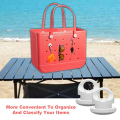 2pc Bag Charm Hooks for Outdoor Travel - Key Holder Button Accessory