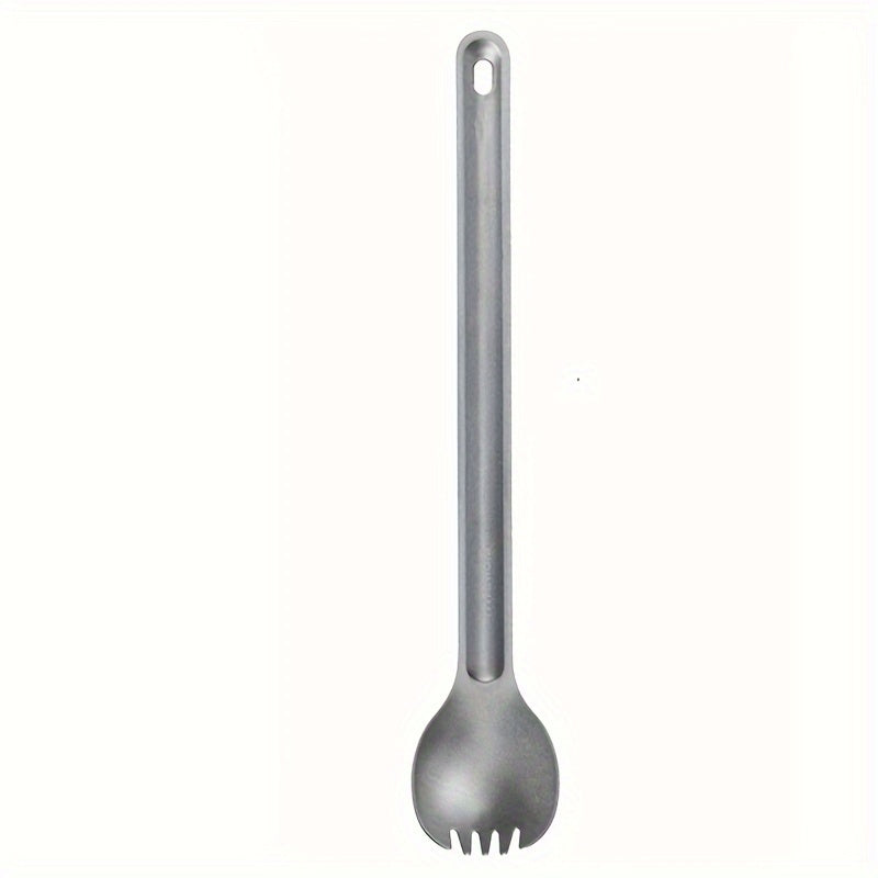 Portable Titanium Spoon Long Handle Lightweight Cutlery