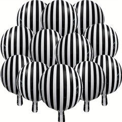 12pcs 45 72cm Striped Foil Balloons for Party Decoration
