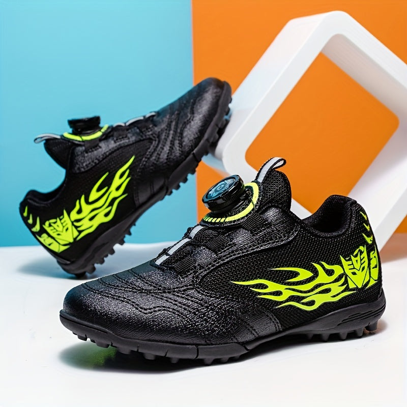 Youth Spiked Football Boots Anti Skid Breathable