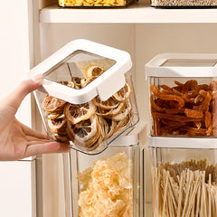 Food Organizer Kitchen Pantry Storage Jars with Lids Biscuit Tea Canister