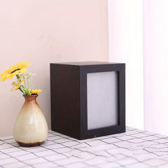 Wooden Pet Cremation Urn Box for Dogs and Cats