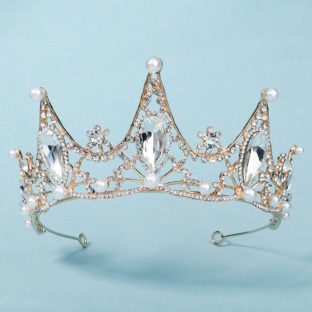 Crystal Crown Hairband Party Favor Decorations Tiara Wedding Birthday
