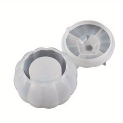 Halloween Pumpkin Shape Storage Jar Resin Mold DIY Jewelry Holder Home Container