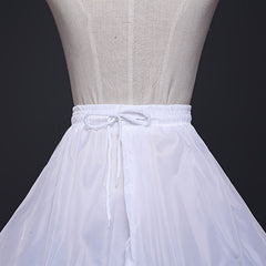 Six Hoop Wedding Dress with Fluffy Underskirt
