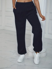 Versatile Jogger Pants Casual Elastic Waist Sweatpants Women's Clothing