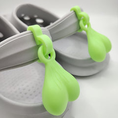 2pcs Glow In The Dark Balls for Croc Shoes