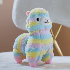 Rainbow Alpaca Plush Toy - Perfect Home Decor & Birthday Gift