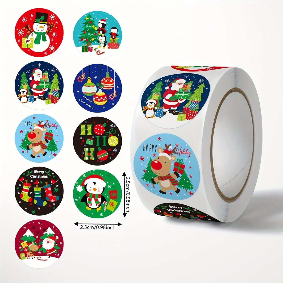 500pcs Halloween Pumpkin Christmas Stickers