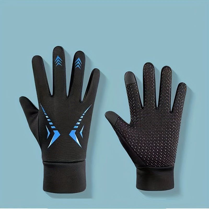 Winter Windproof Waterproof Sports Gloves for Outdoor Activities